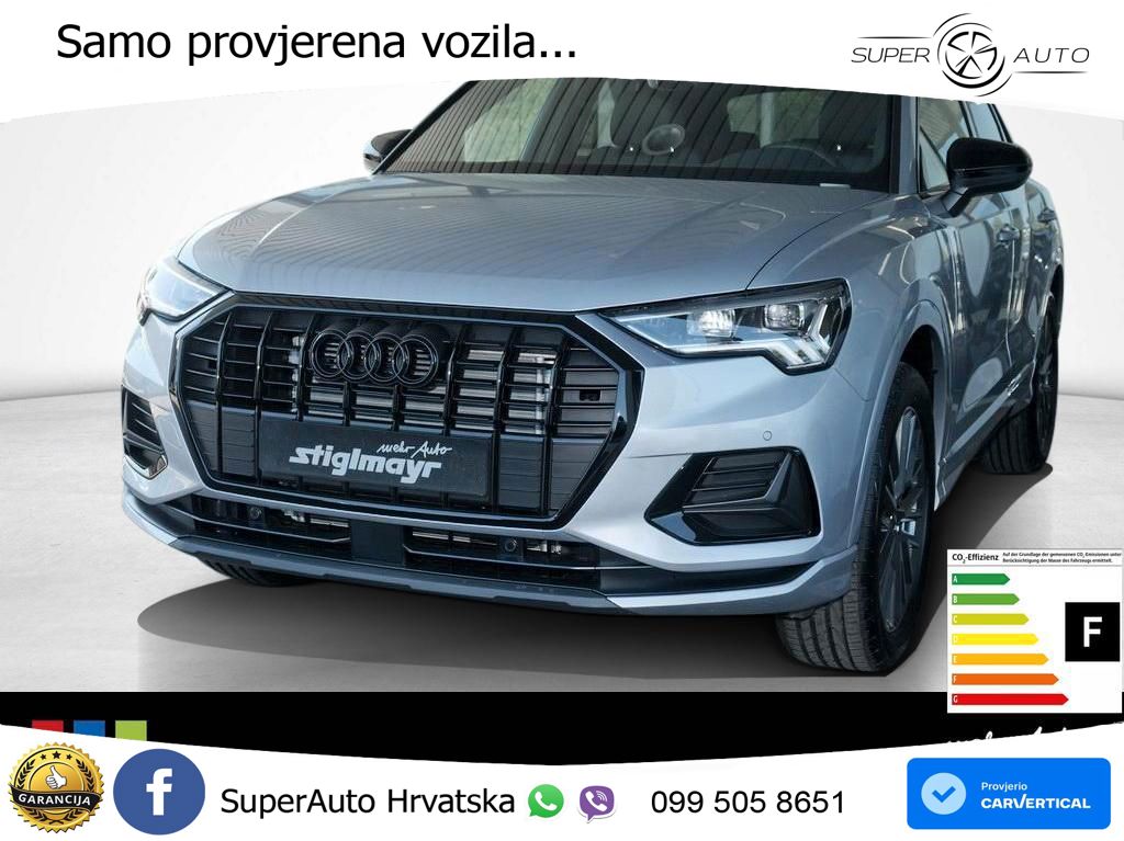 Audi Q3 35 TFSI (150 KS) S tronic advanced LED+GR SJED+ACC