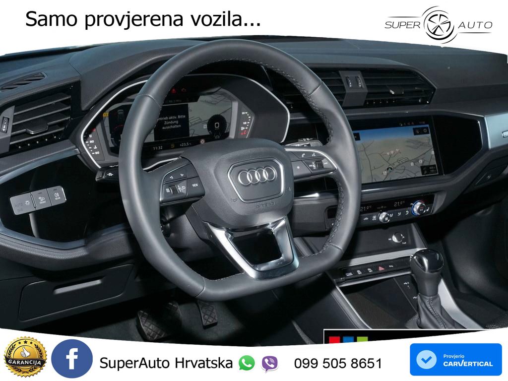 Audi Q3 35 TFSI (150 KS) S tronic advanced LED+GR SJED+ACC
