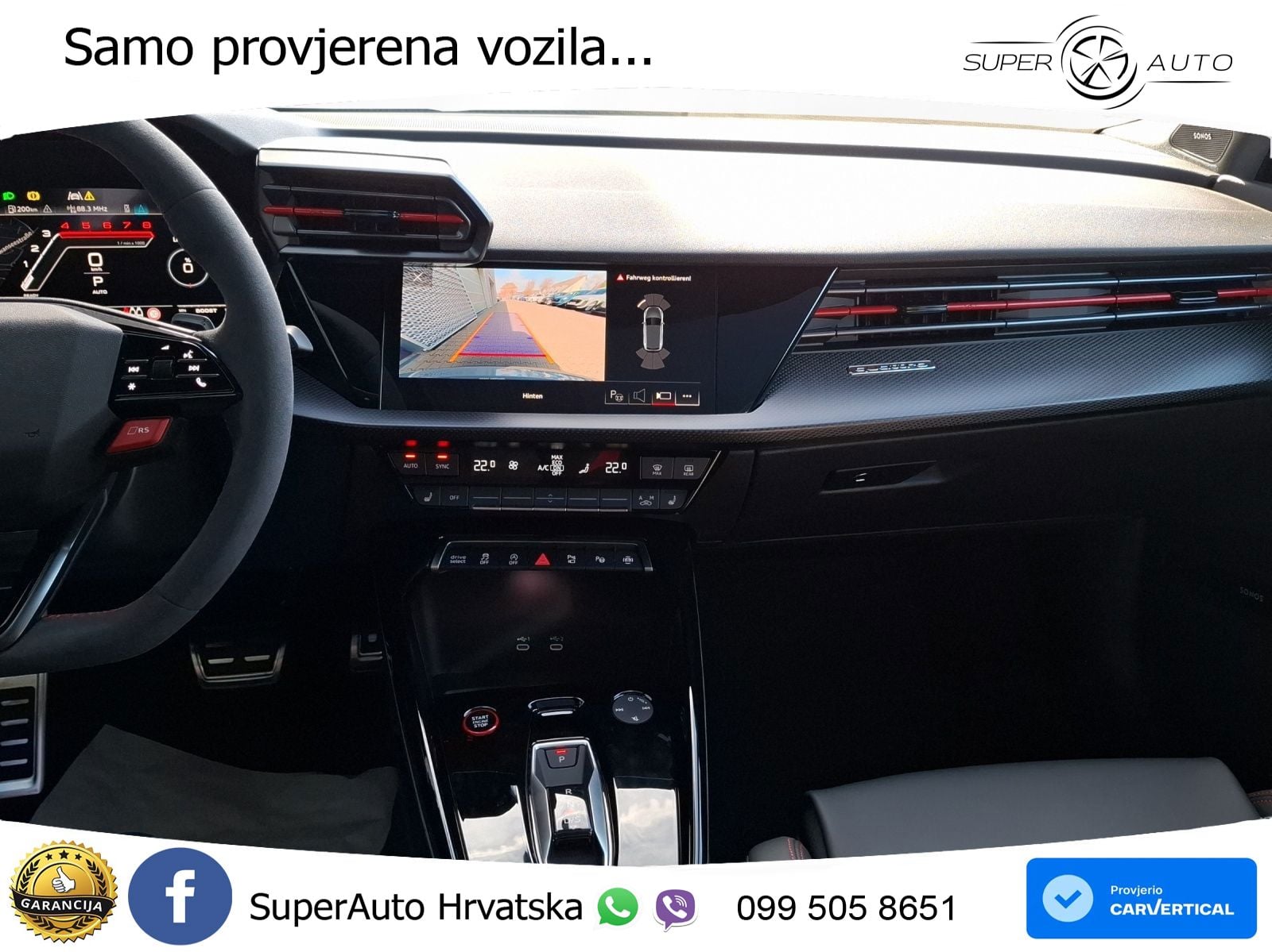 Audi RS3 Sedan 2.5 TFSI (400 KS) quattro S tronic LED+GR SJED+ACC