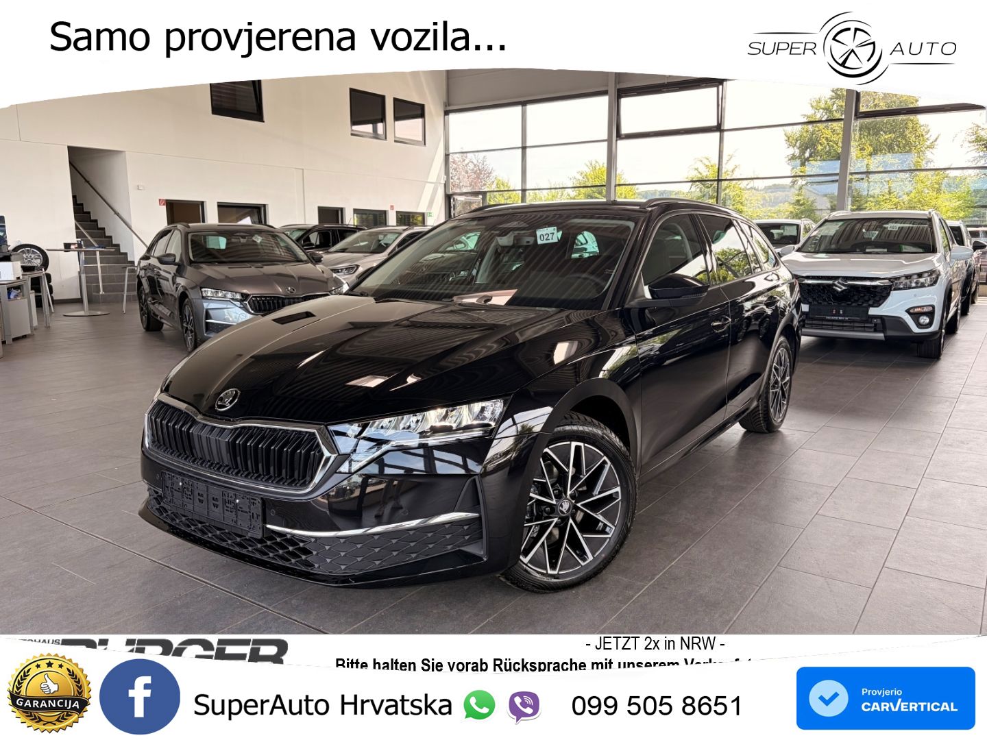 Škoda Octavia Combi 1.5 TSI (150 KS) DSG Selection LED+GR SJED+ACC