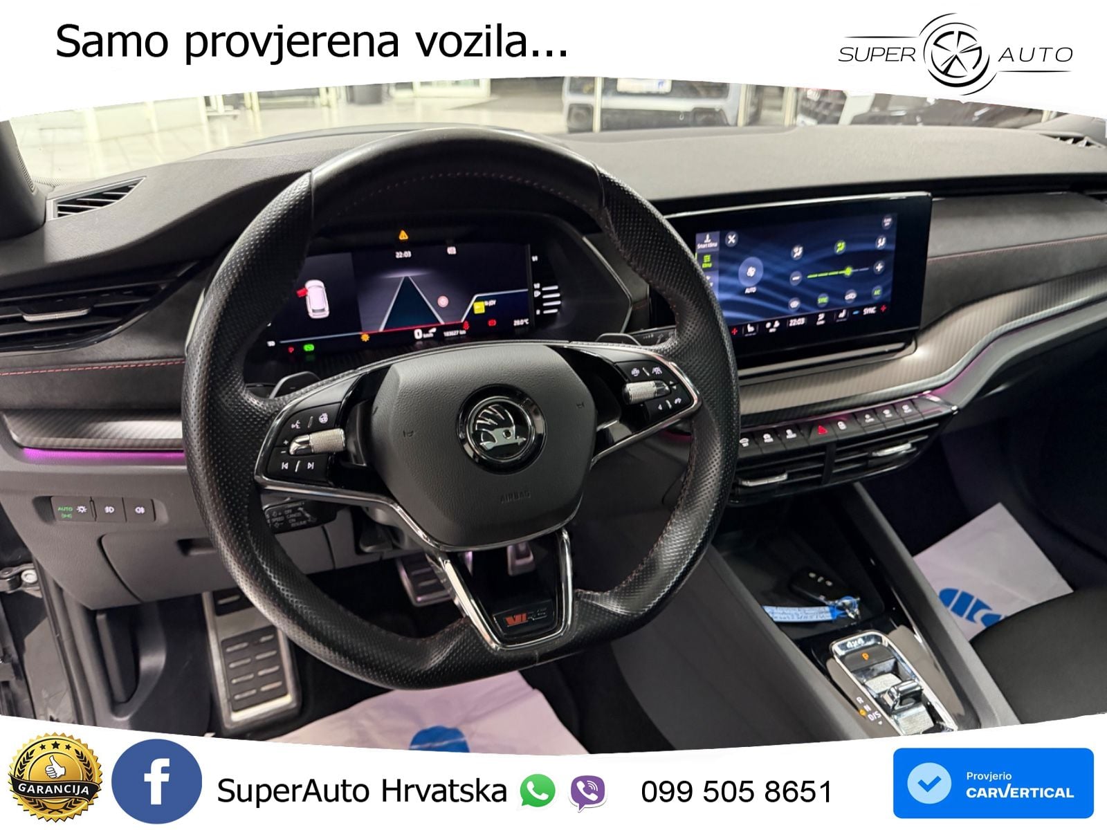 Škoda Octavia Combi RS 2.0 TDI (200 KS) 4x4 DSG LED+GR SJED+ACC