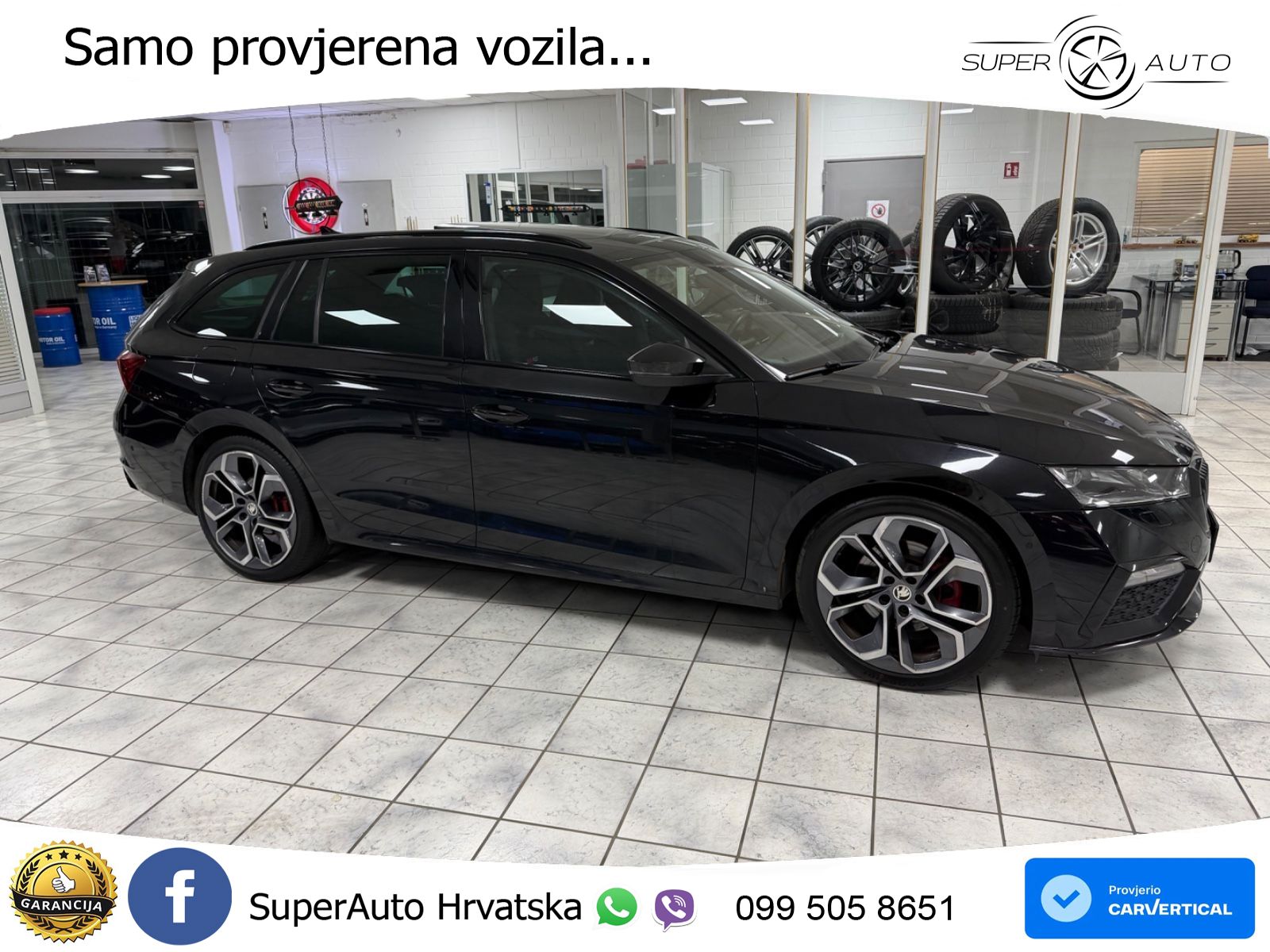 Škoda Octavia Combi RS 2.0 TDI (200 KS) 4x4 DSG LED+GR SJED+ACC