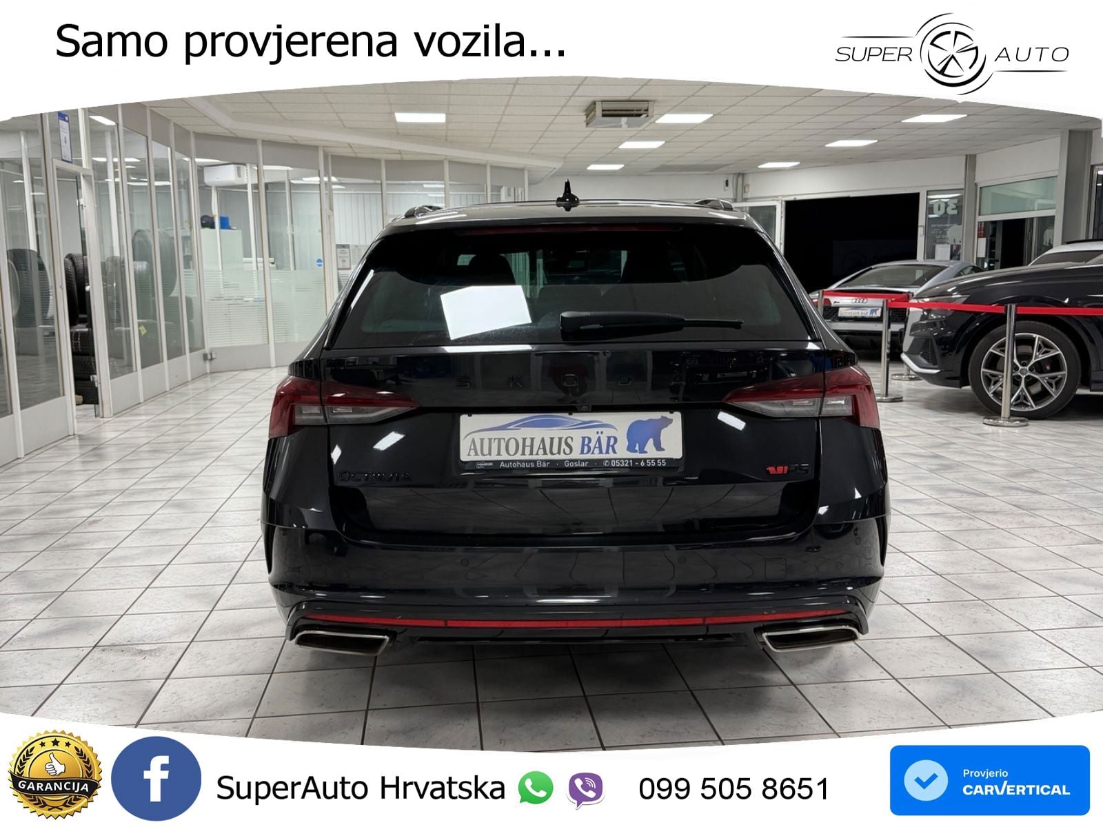Škoda Octavia Combi RS 2.0 TDI (200 KS) 4x4 DSG LED+GR SJED+ACC