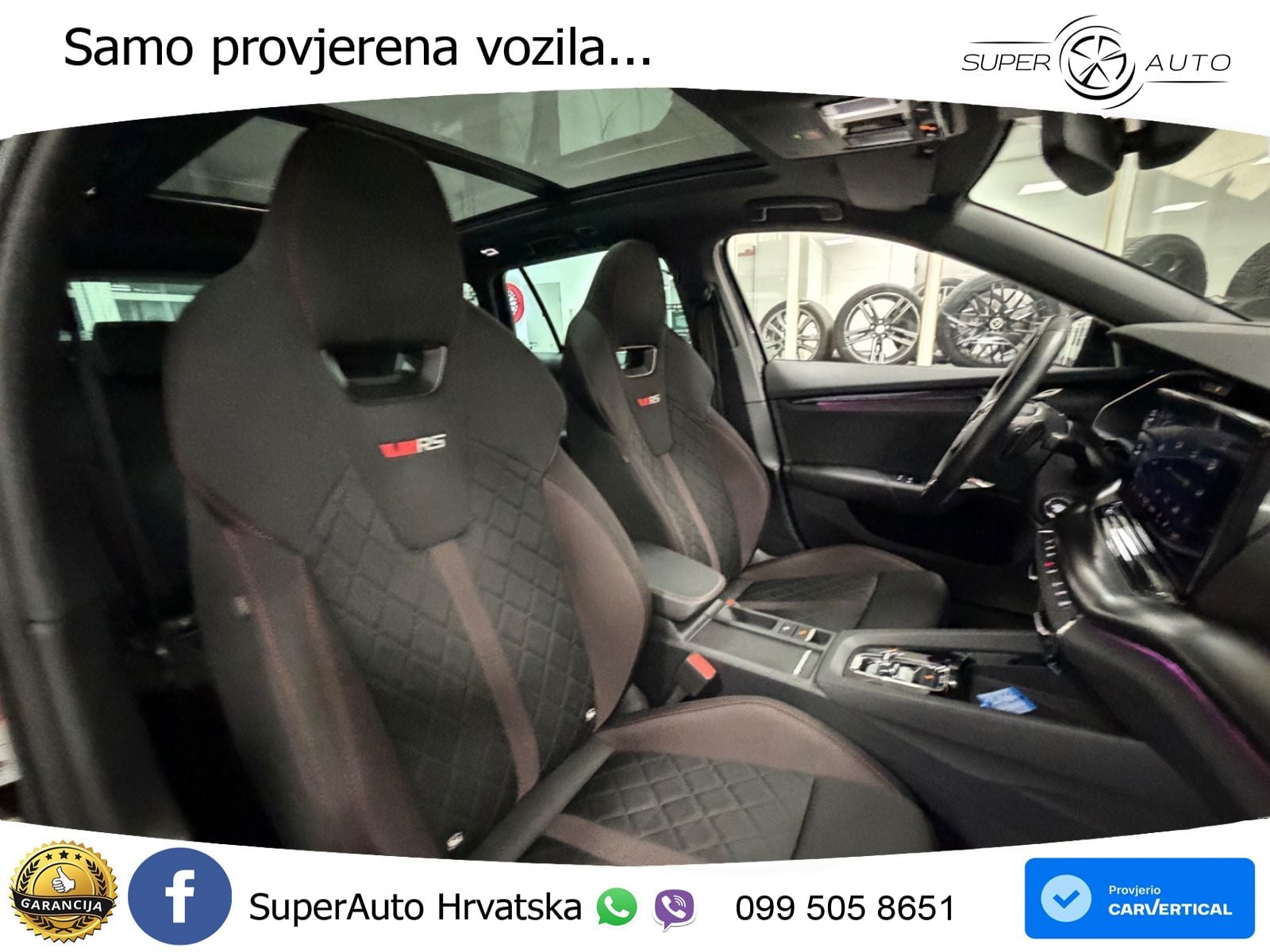 Škoda Octavia Combi RS 2.0 TDI (200 KS) 4x4 DSG LED+GR SJED+ACC