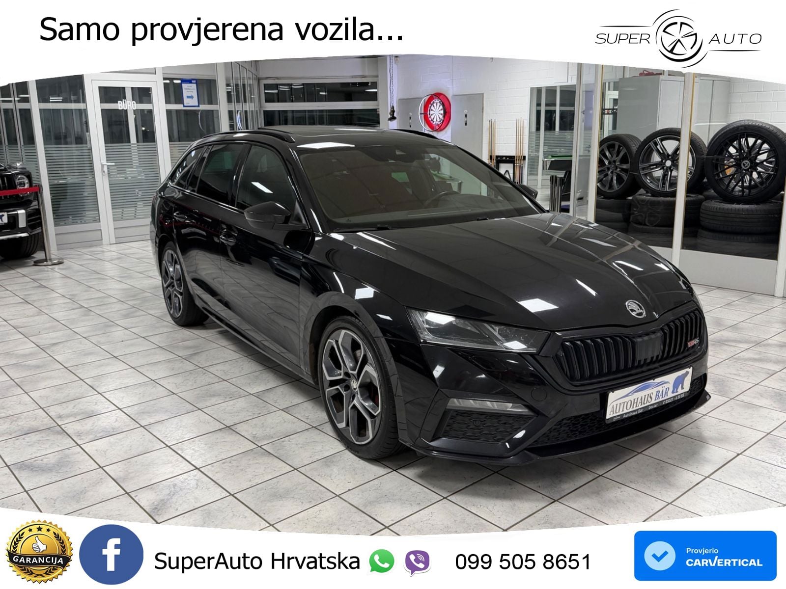 Škoda Octavia Combi RS 2.0 TDI (200 KS) 4x4 DSG LED+GR SJED+ACC