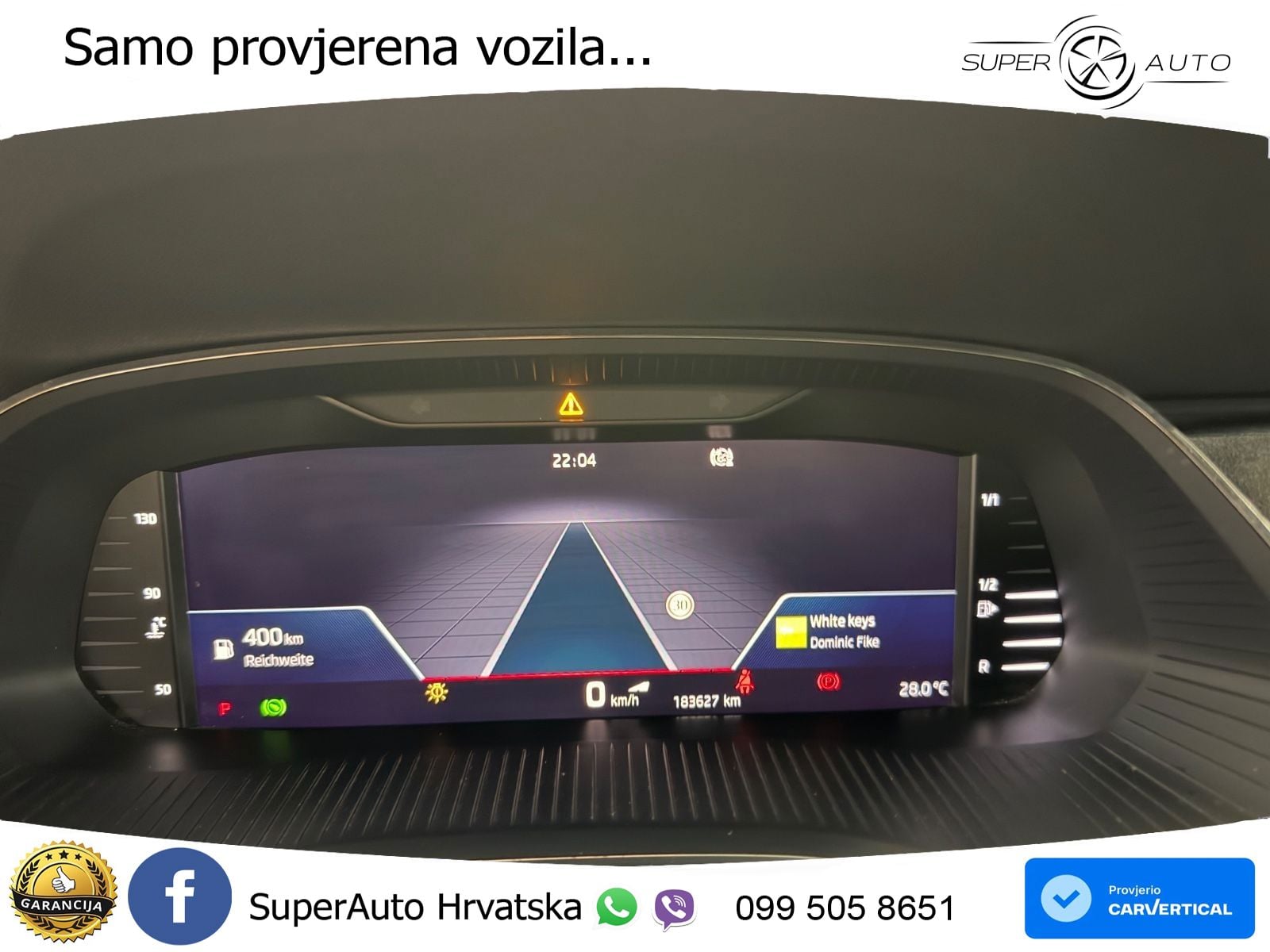 Škoda Octavia Combi RS 2.0 TDI (200 KS) 4x4 DSG LED+GR SJED+ACC