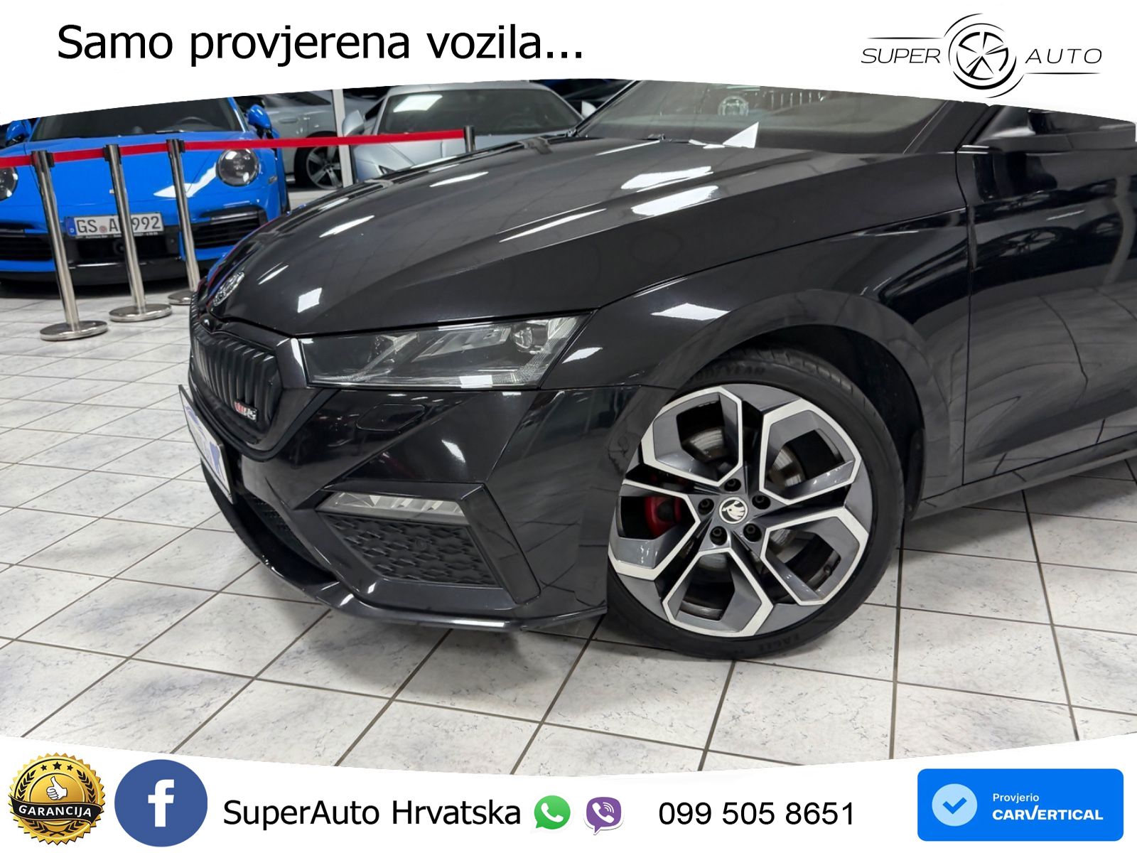 Škoda Octavia Combi RS 2.0 TDI (200 KS) 4x4 DSG LED+GR SJED+ACC