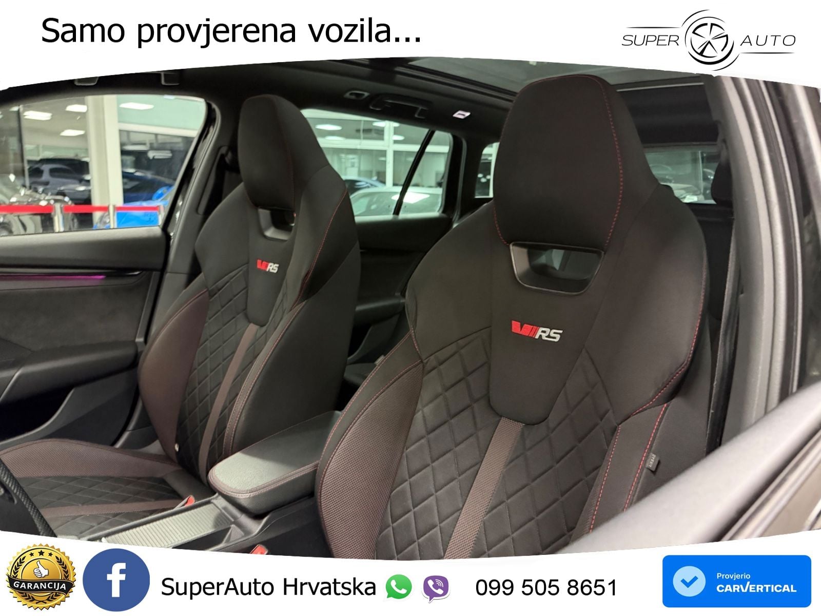 Škoda Octavia Combi RS 2.0 TDI (200 KS) 4x4 DSG LED+GR SJED+ACC