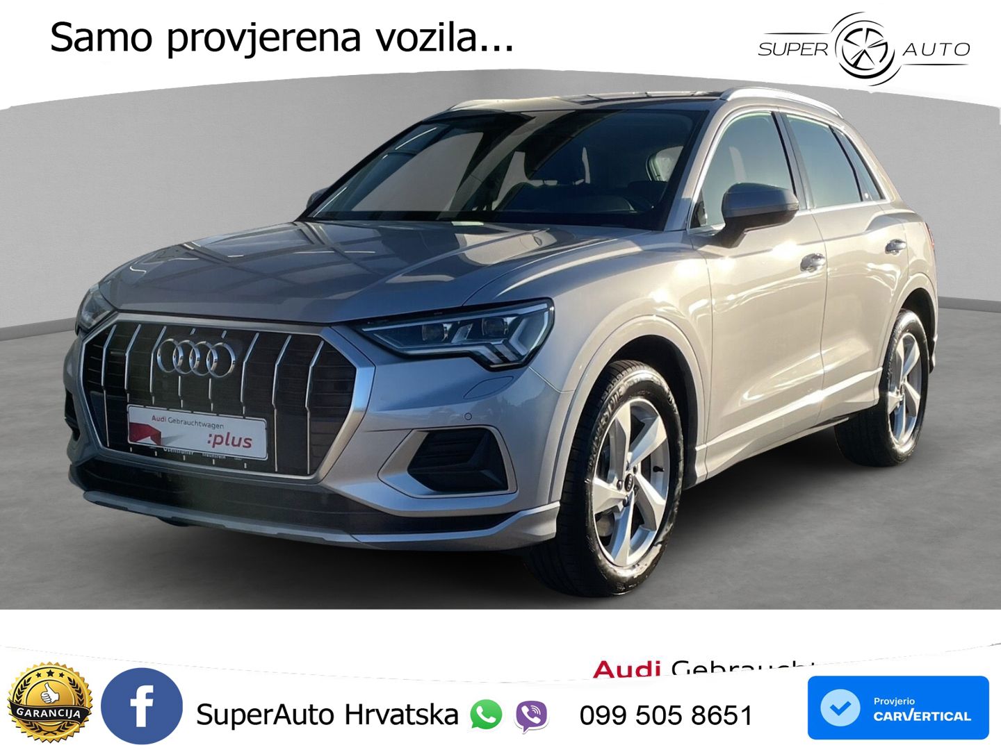 Audi Q3 40 TDI (200 KS) quattro S tronic advanced LED+GR SJED+ACC