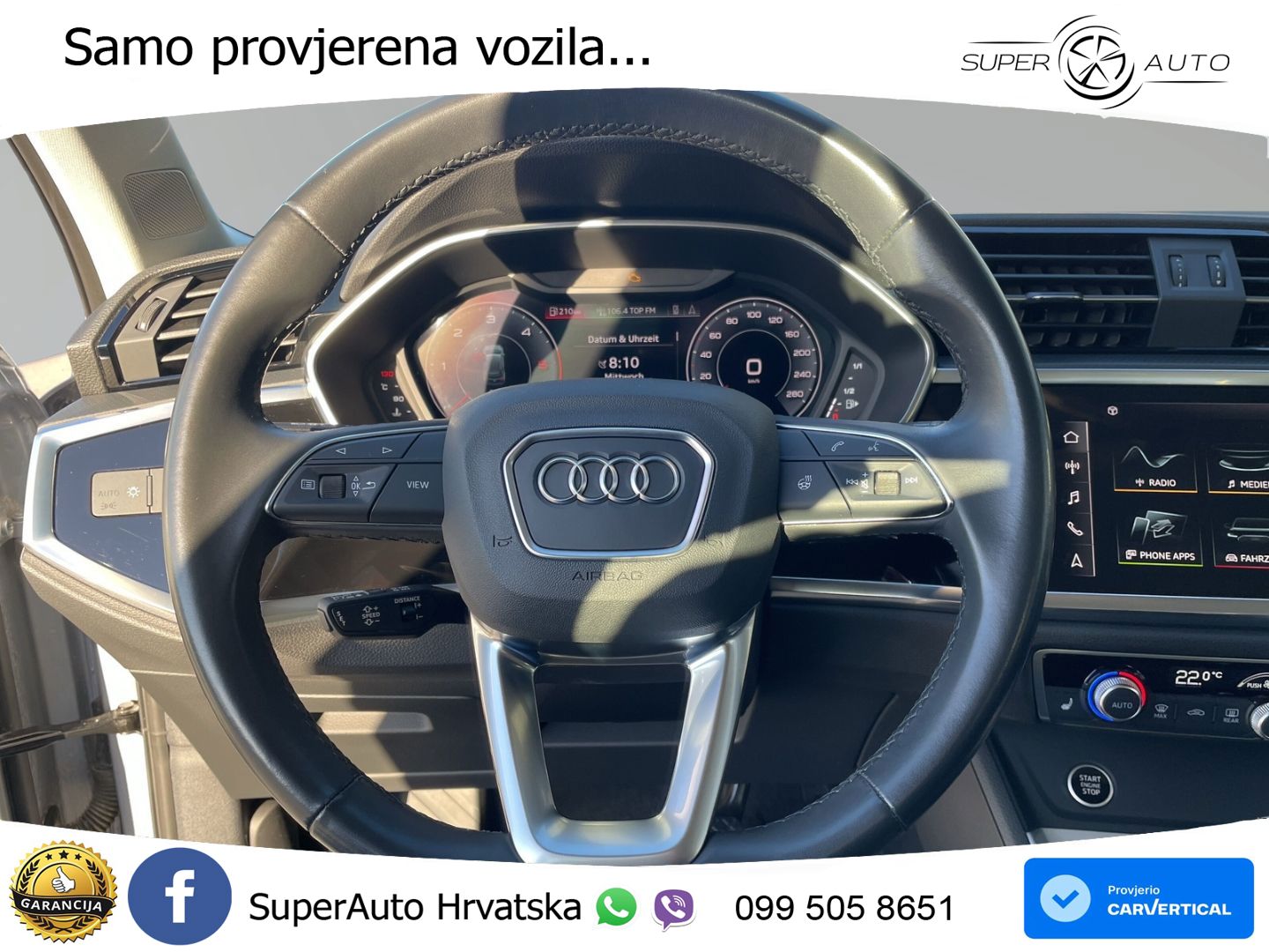 Audi Q3 40 TDI (200 KS) quattro S tronic advanced LED+GR SJED+ACC