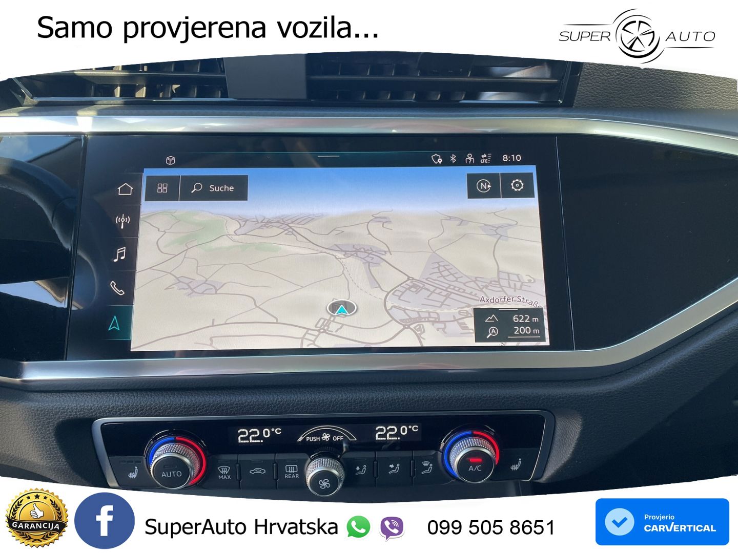 Audi Q3 40 TDI (200 KS) quattro S tronic advanced LED+GR SJED+ACC