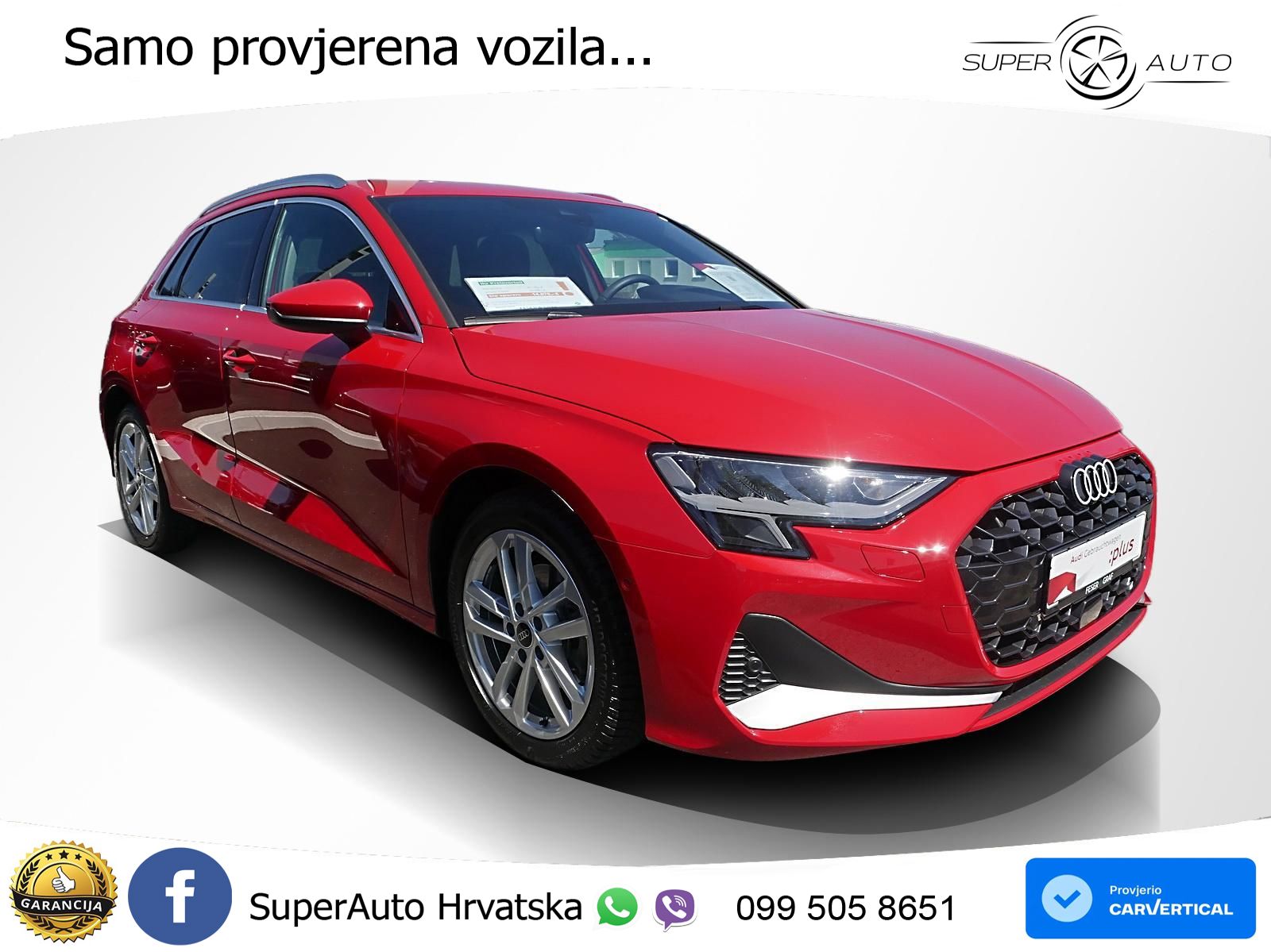 Audi A3 35 TFSI (150 KS) advanced
