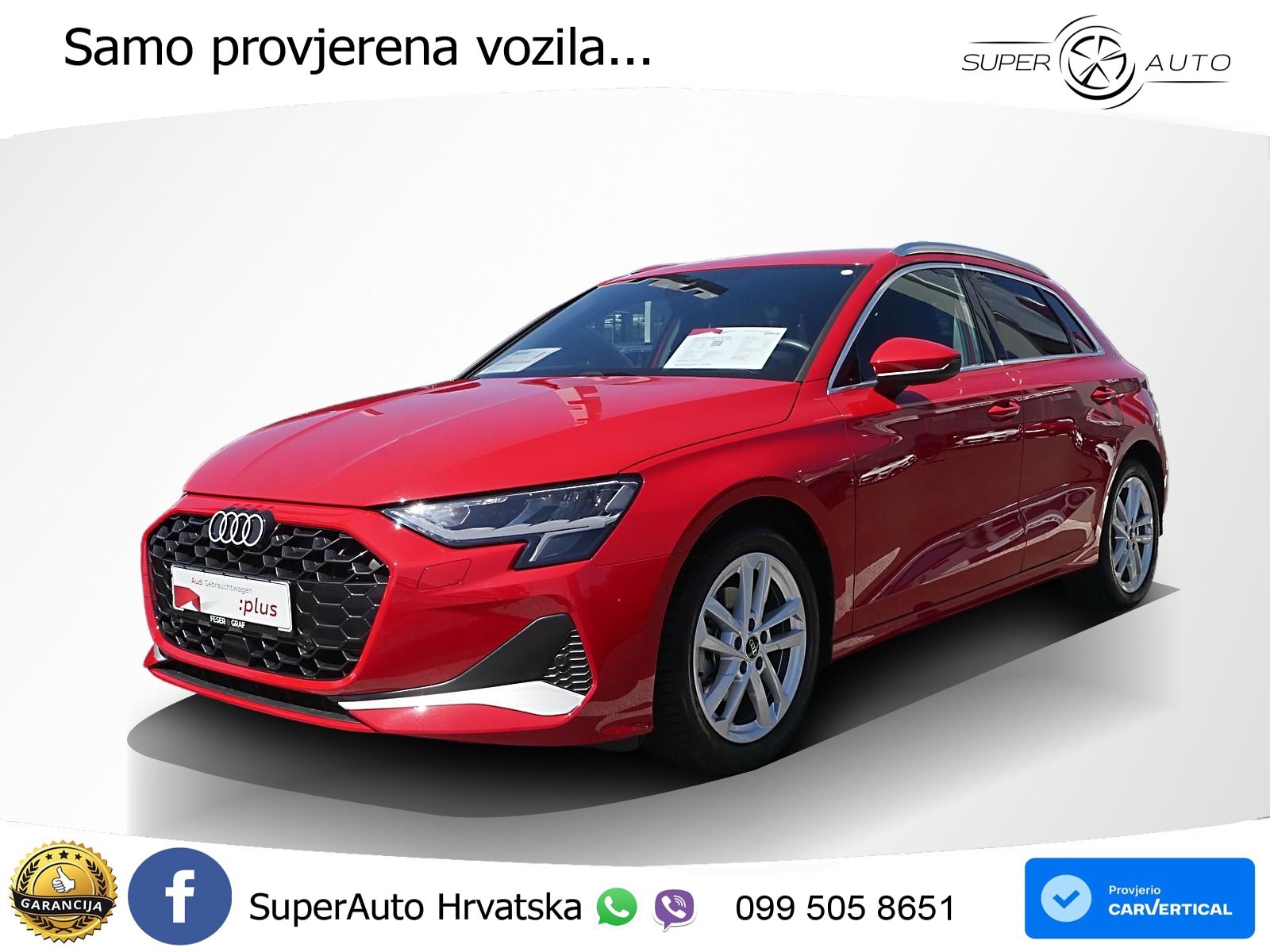 Audi A3 35 TFSI (150 KS) advanced