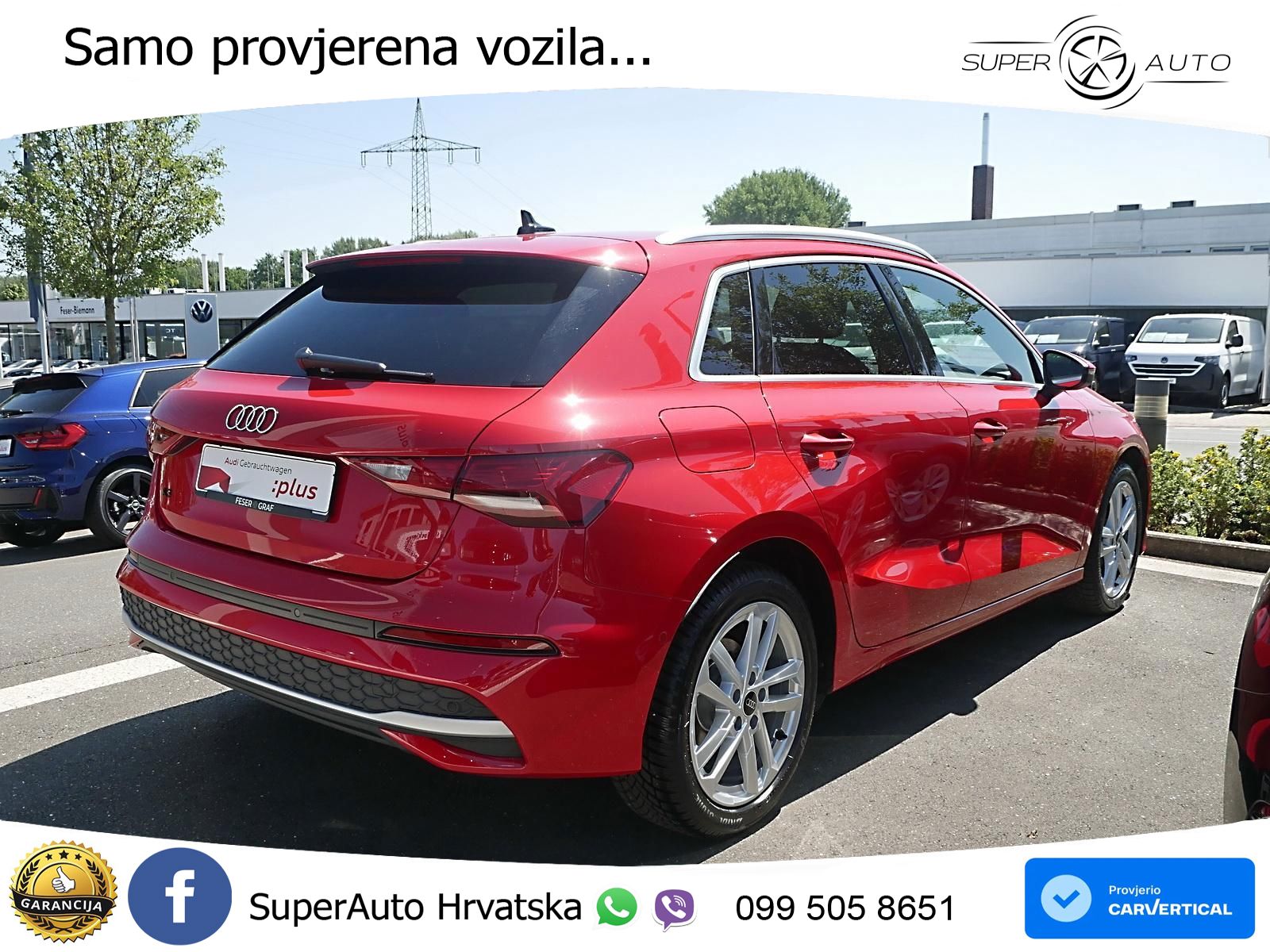 Audi A3 35 TFSI (150 KS) advanced