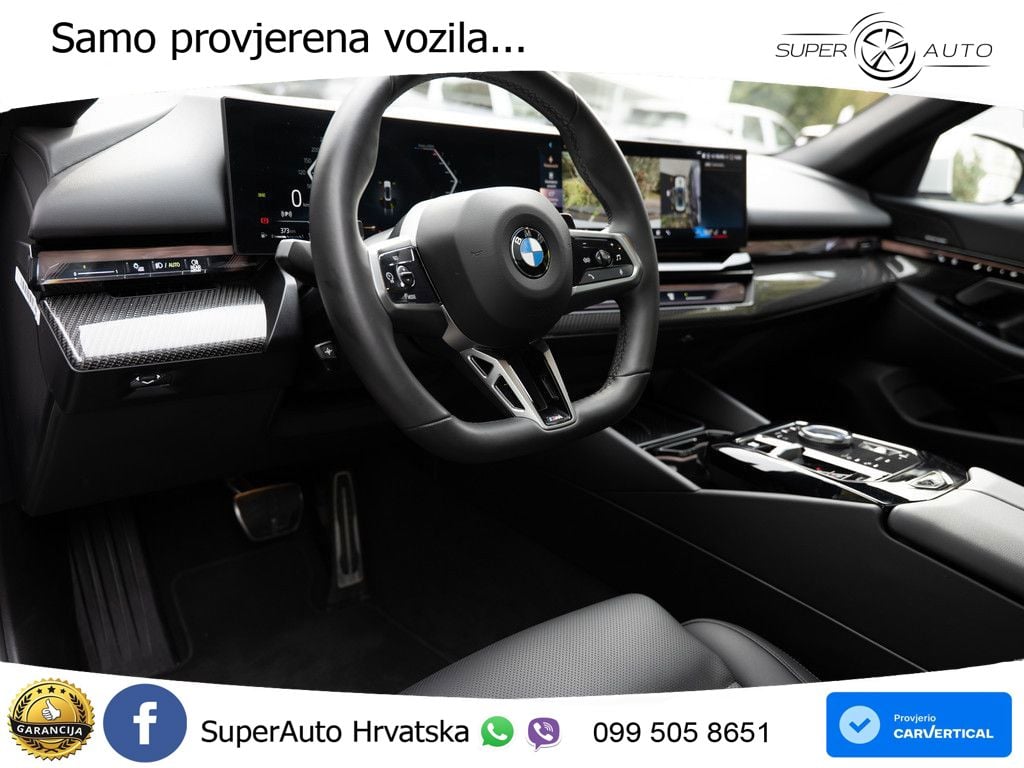 BMW 520i (208 KS) Steptronic M Sport ACC+HEAD+4xGR SJED+360+PANO