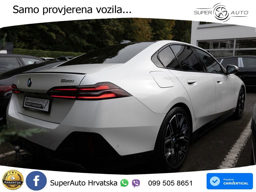 BMW 520i (208 KS) Steptronic M Sport ACC+HEAD+4xGR SJED+360+PANO