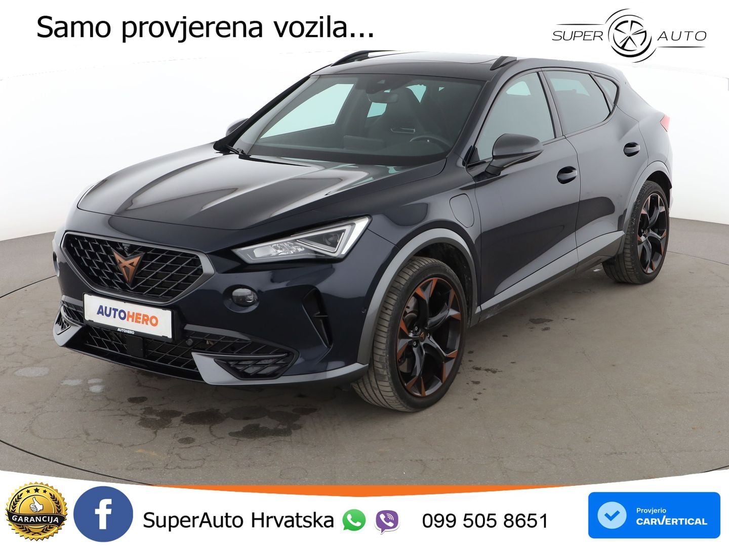 Cupra Formentor 1.4 TSI (245 KS) e-Hybrid DSG VZ LED+GR SJED+ACC