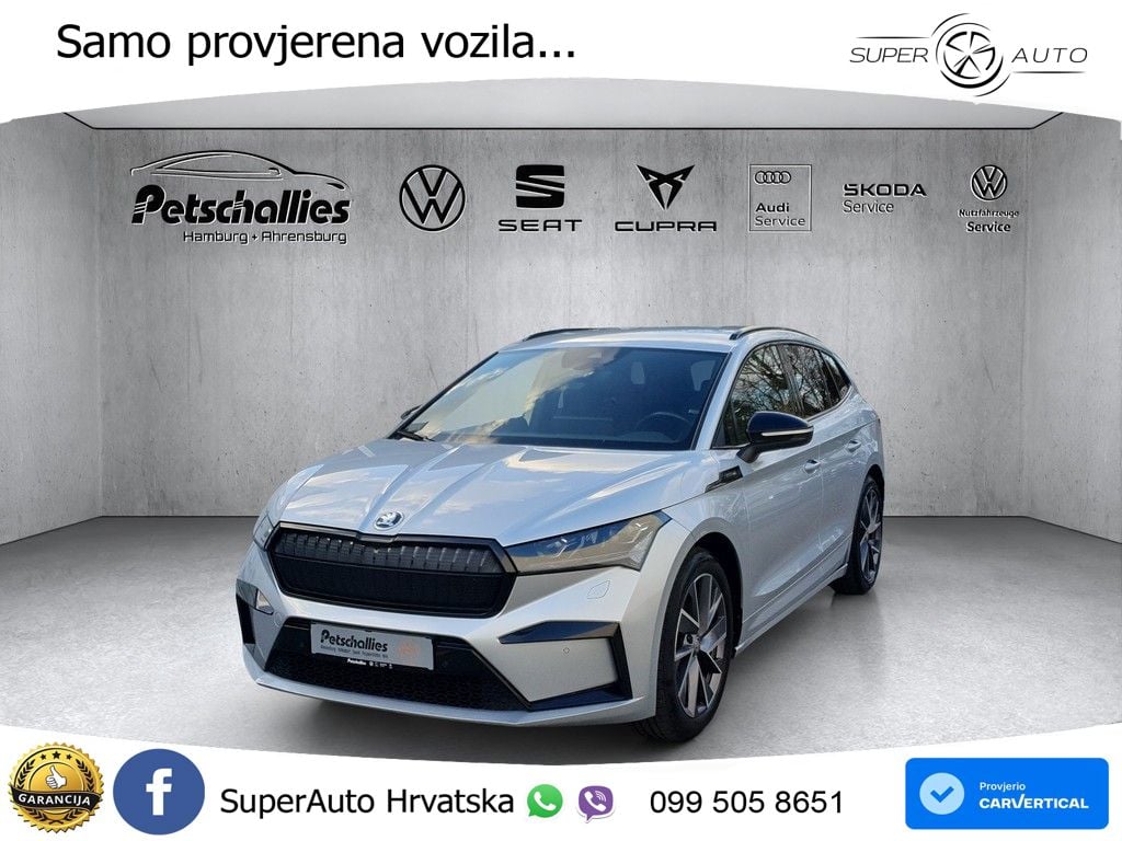 Škoda Enyaq iV 80 82 kWh (204 KS) SportLine