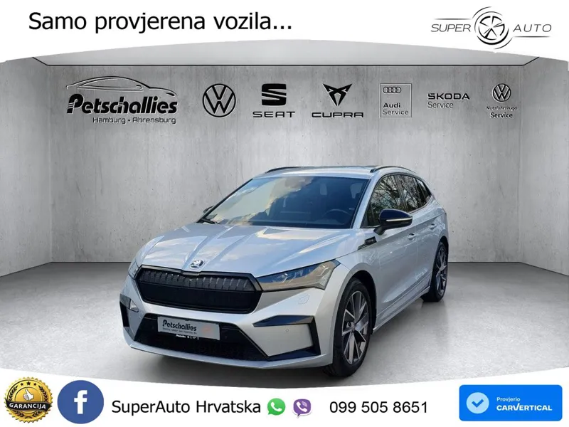 Škoda Enyaq iV 80 82 kWh (204 KS) SportLine