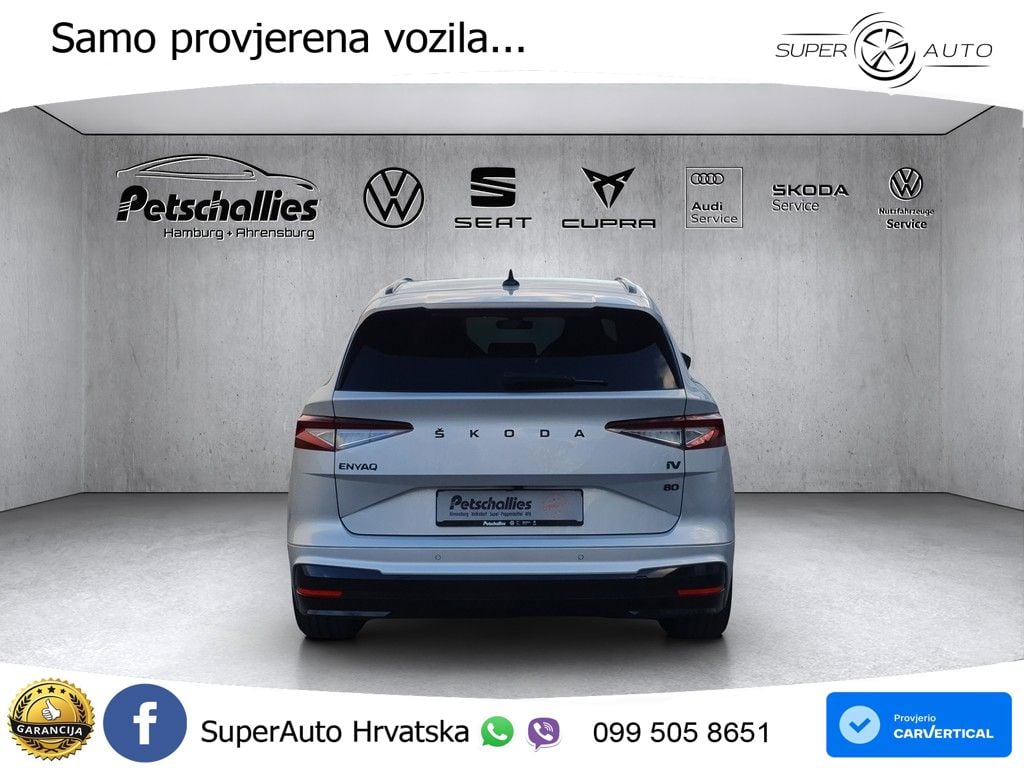 Škoda Enyaq iV 80 82 kWh (204 KS) SportLine