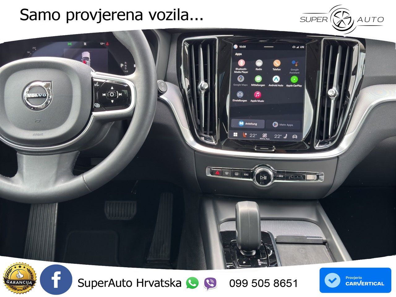 Volvo V60 2.0 B4 Benzin DCT LED+GR SJED+ACC