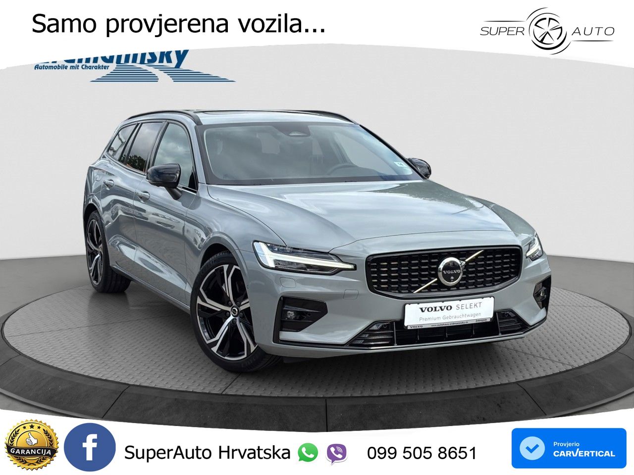 Volvo V60 2.0 B4 Benzin DCT LED+GR SJED+ACC