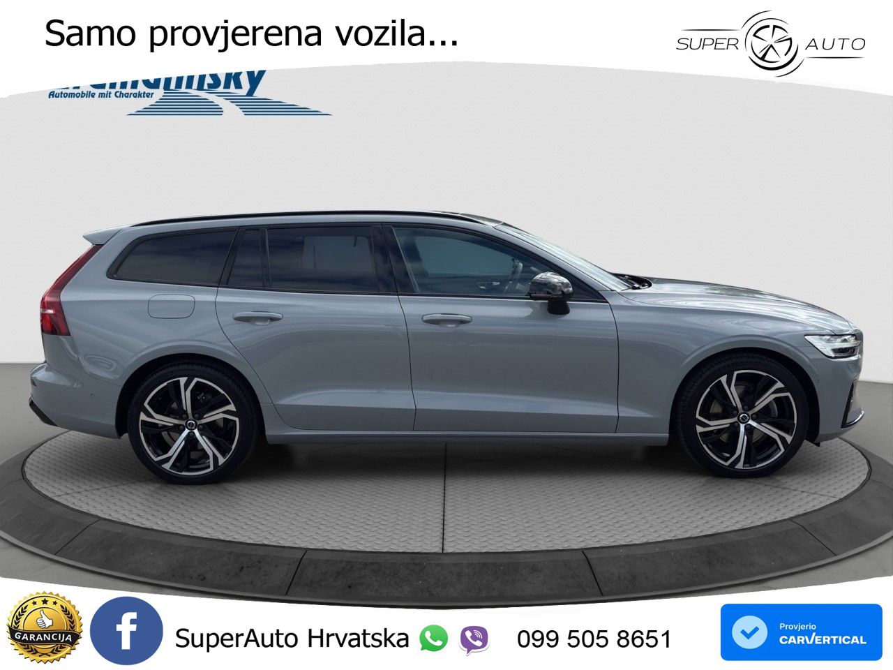 Volvo V60 2.0 B4 Benzin DCT LED+GR SJED+ACC