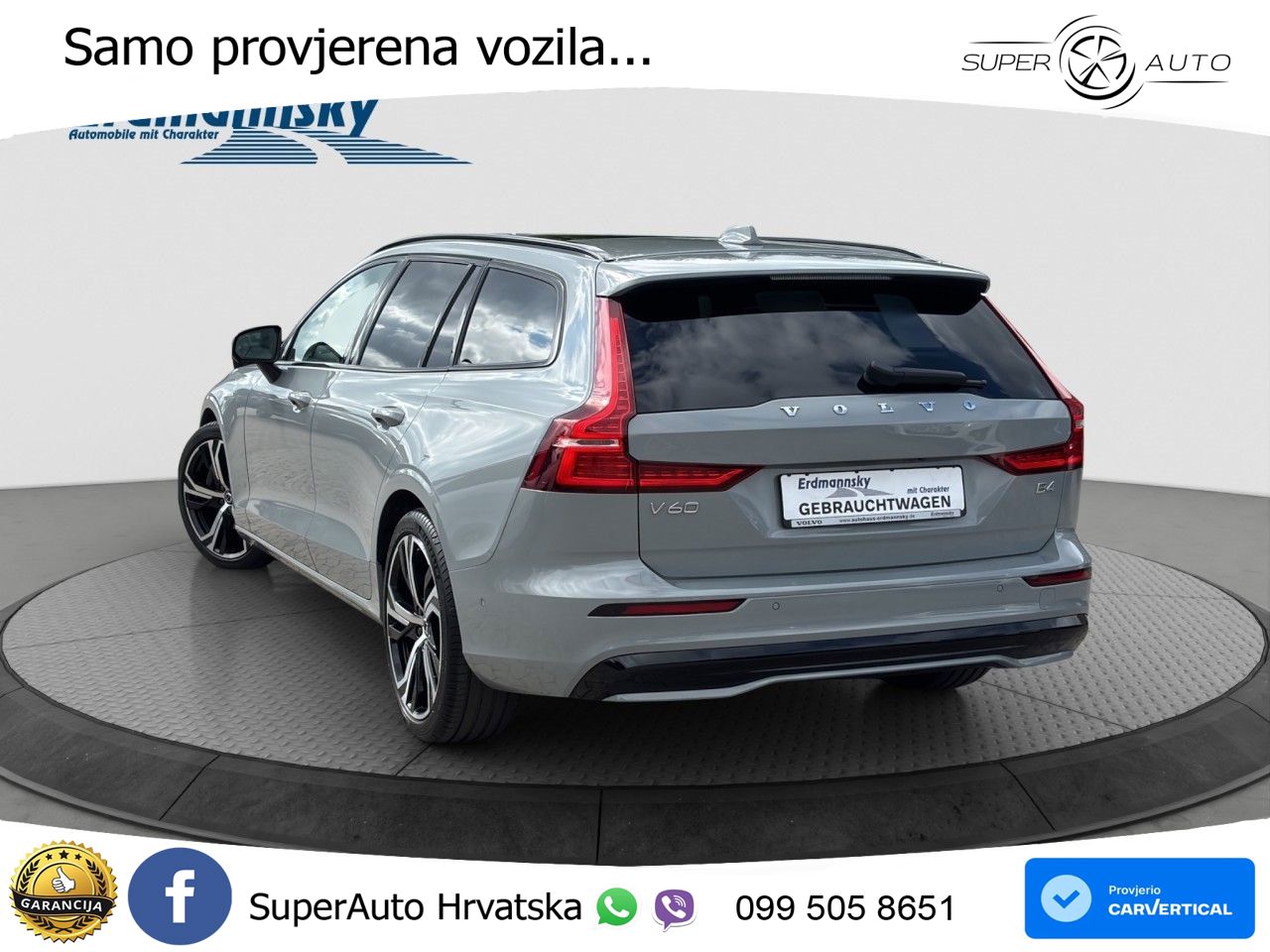 Volvo V60 2.0 B4 Benzin DCT LED+GR SJED+ACC