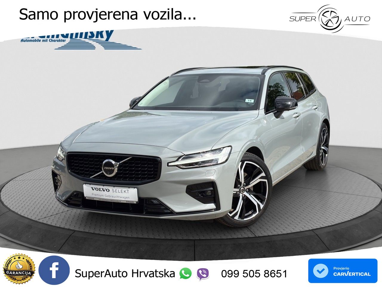 Volvo V60 2.0 B4 Benzin DCT LED+GR SJED+ACC