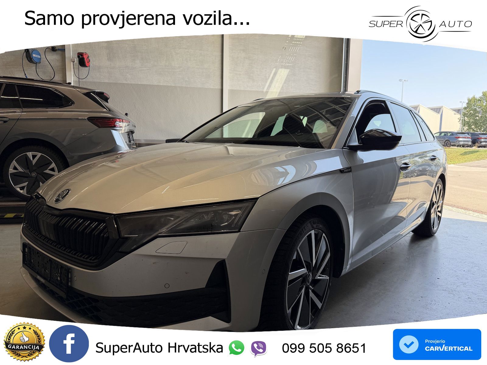 Škoda Octavia Combi 1.5 TSI (150 KS) DSG SportLine MATRIX+GR SJED+KAM