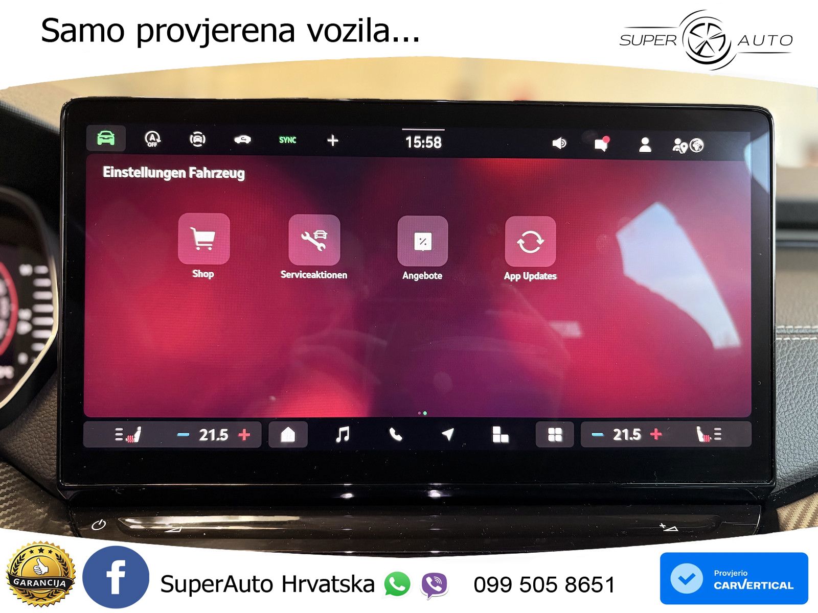 Škoda Octavia Combi 1.5 TSI (150 KS) DSG SportLine MATRIX+GR SJED+KAM