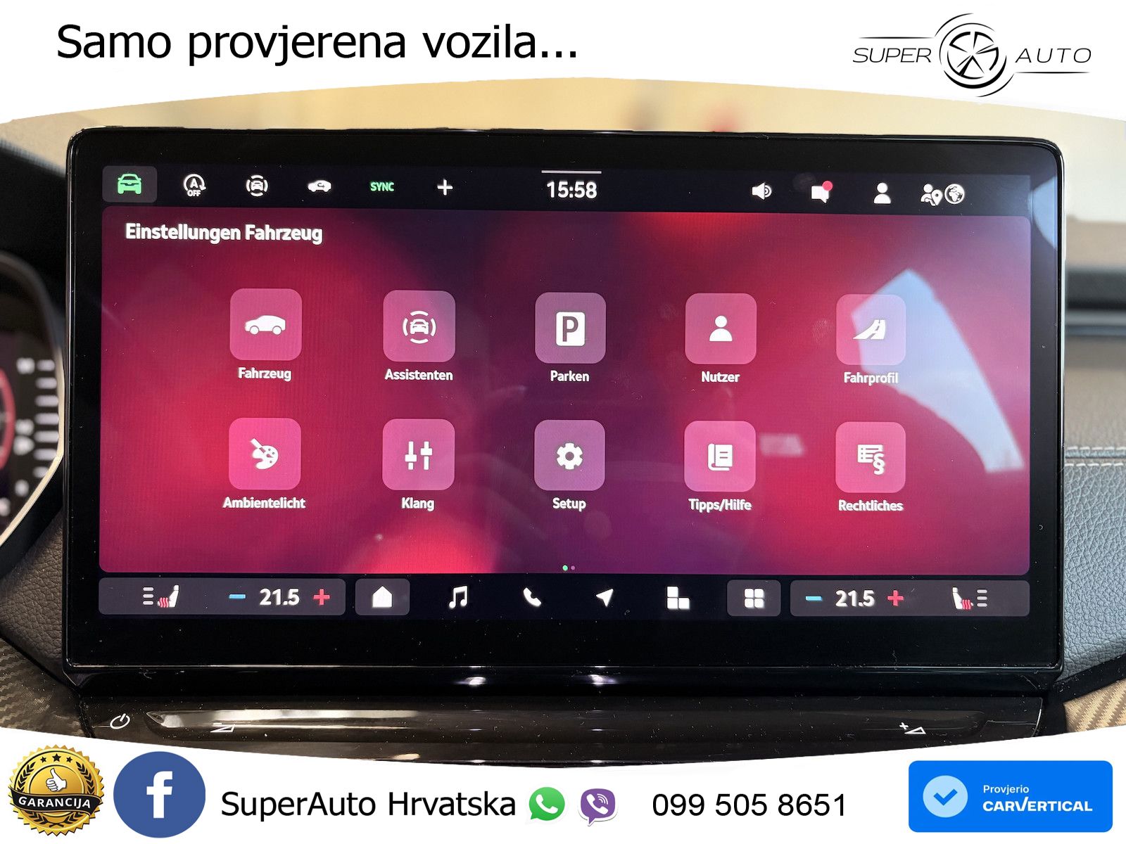 Škoda Octavia Combi 1.5 TSI (150 KS) DSG SportLine MATRIX+GR SJED+KAM