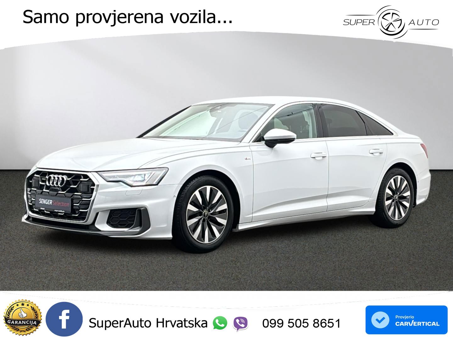 Audi A6 45 TDI V6 (245 KS) quattro ultra S tronic S line LED+GR SJED+ACC