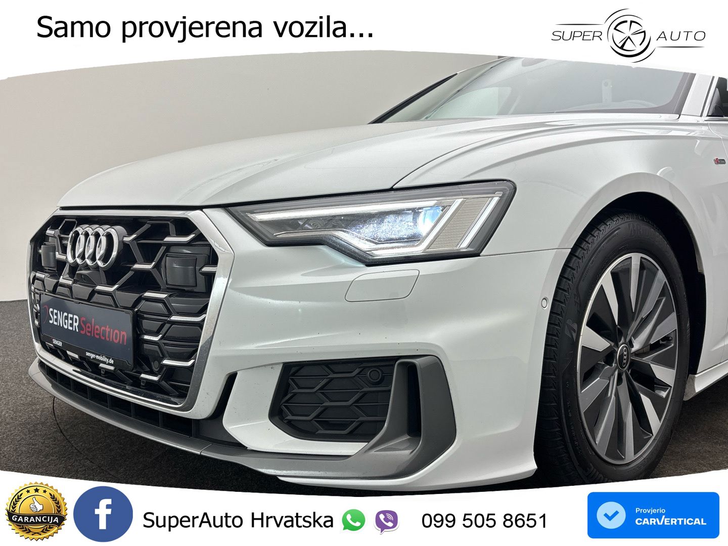 Audi A6 45 TDI V6 (245 KS) quattro ultra S tronic S line LED+GR SJED+ACC