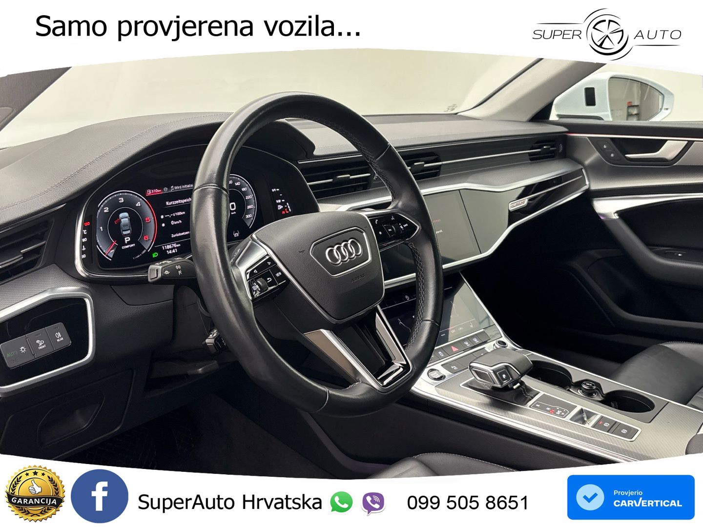 Audi A6 45 TDI V6 (245 KS) quattro ultra S tronic S line LED+GR SJED+ACC