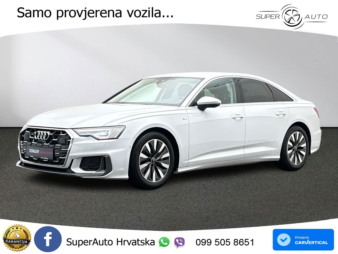 Audi A6 45 TDI V6 (245 KS) quattro ultra S tronic S line LED+GR SJED+ACC