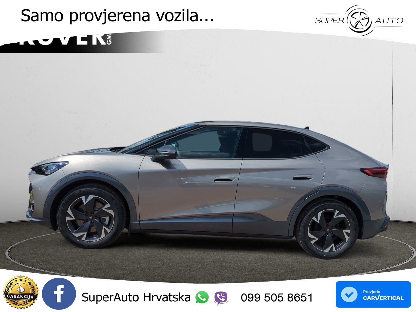Cupra Tavascan 82 kWh (286 KS) LED+GR SJED+ACC