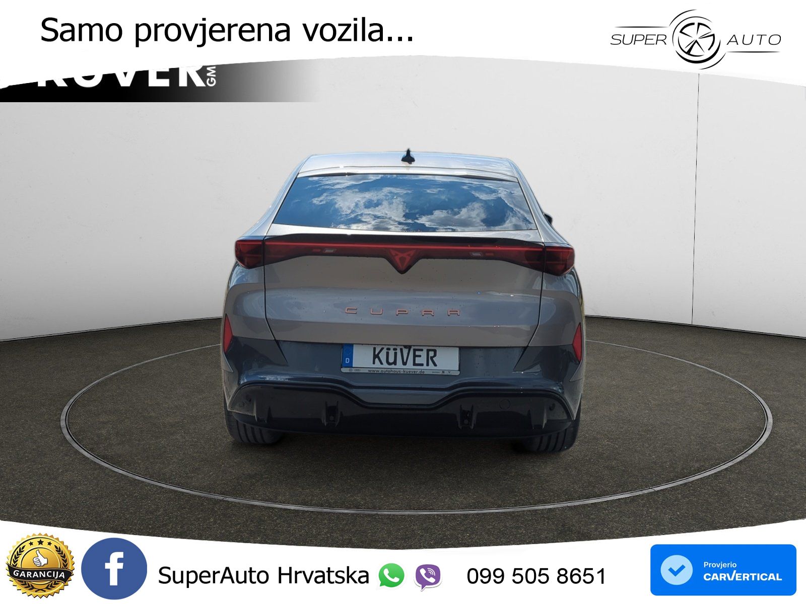 Cupra Tavascan 82 kWh (286 KS) LED+GR SJED+ACC