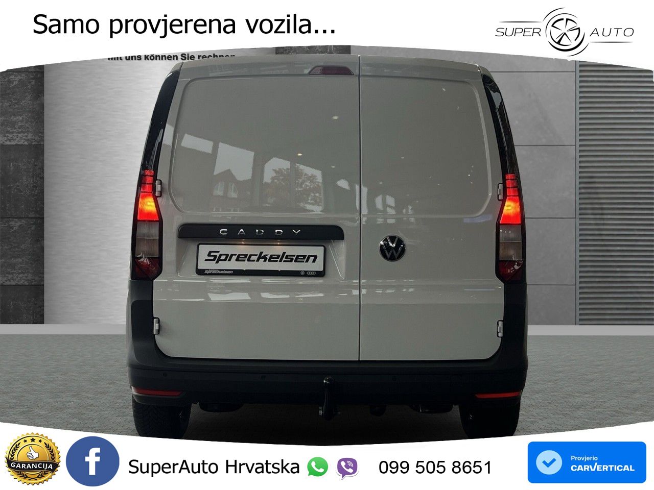 Volkswagen Caddy 2.0 TDI Cargo++AHK++Car-Play++PDC 102 KS