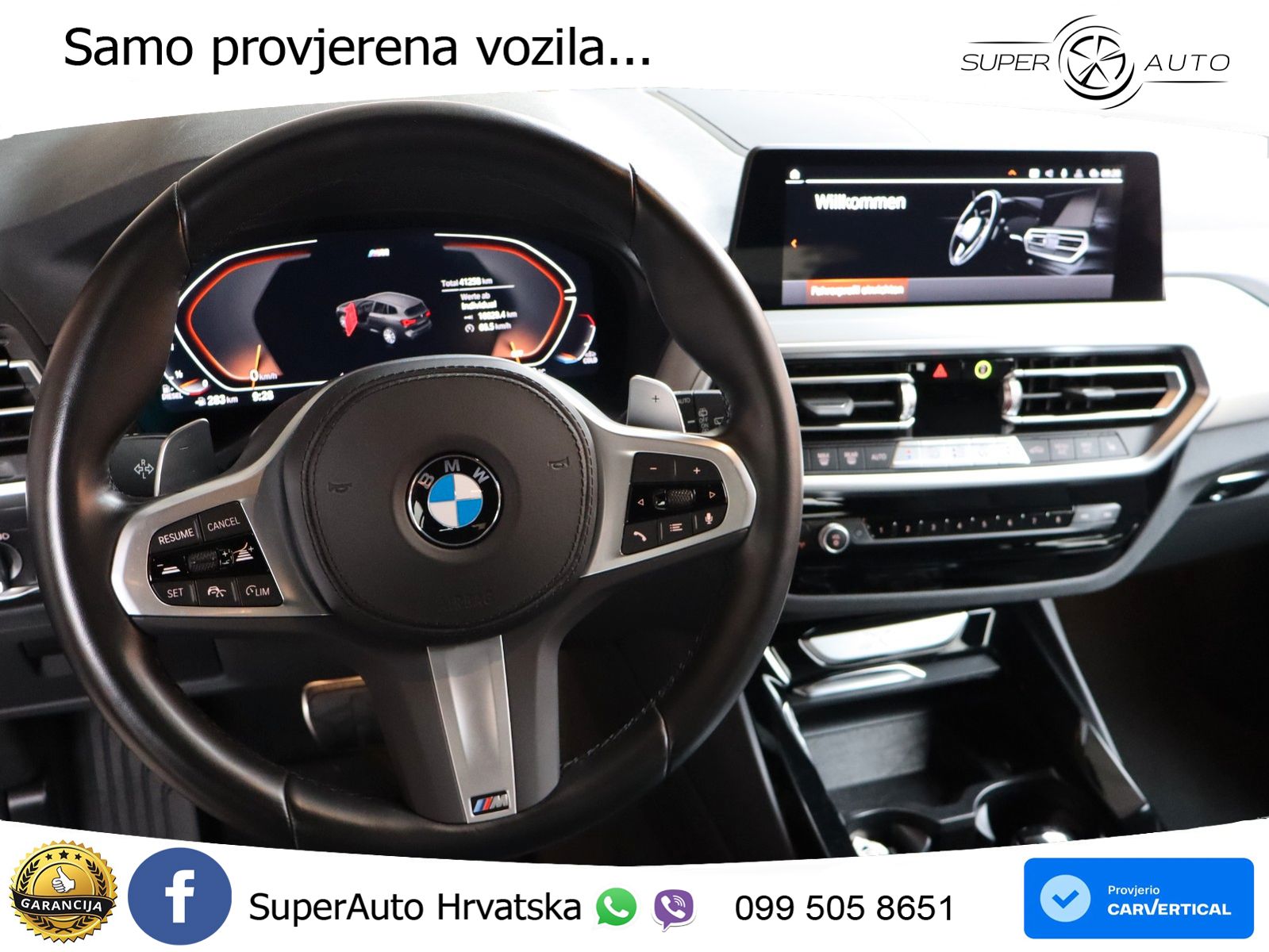 BMW X3 20d xDrive Steptronic M Sport LED+GR SJED+ACC