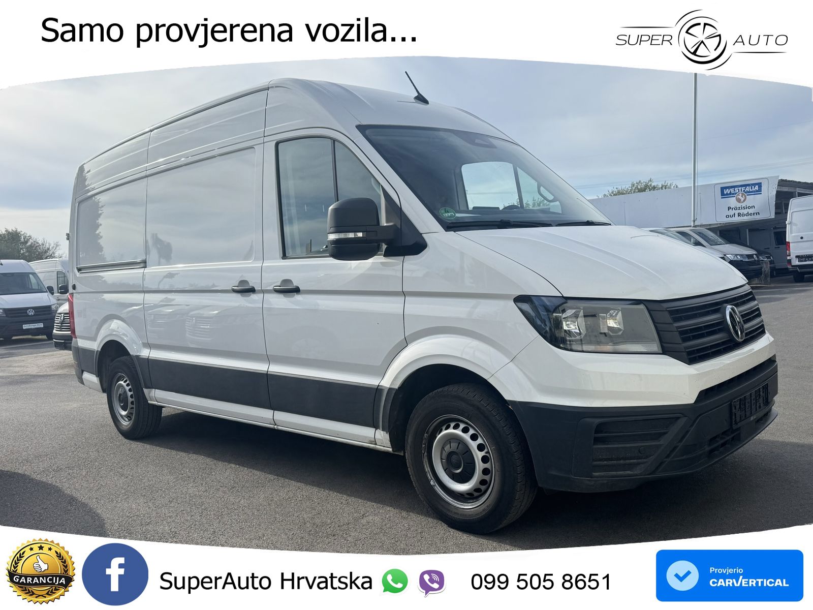 Volkswagen Crafter Kasten 35 MR L2H2 AHK*Kamera*Tempomat 140 KS
