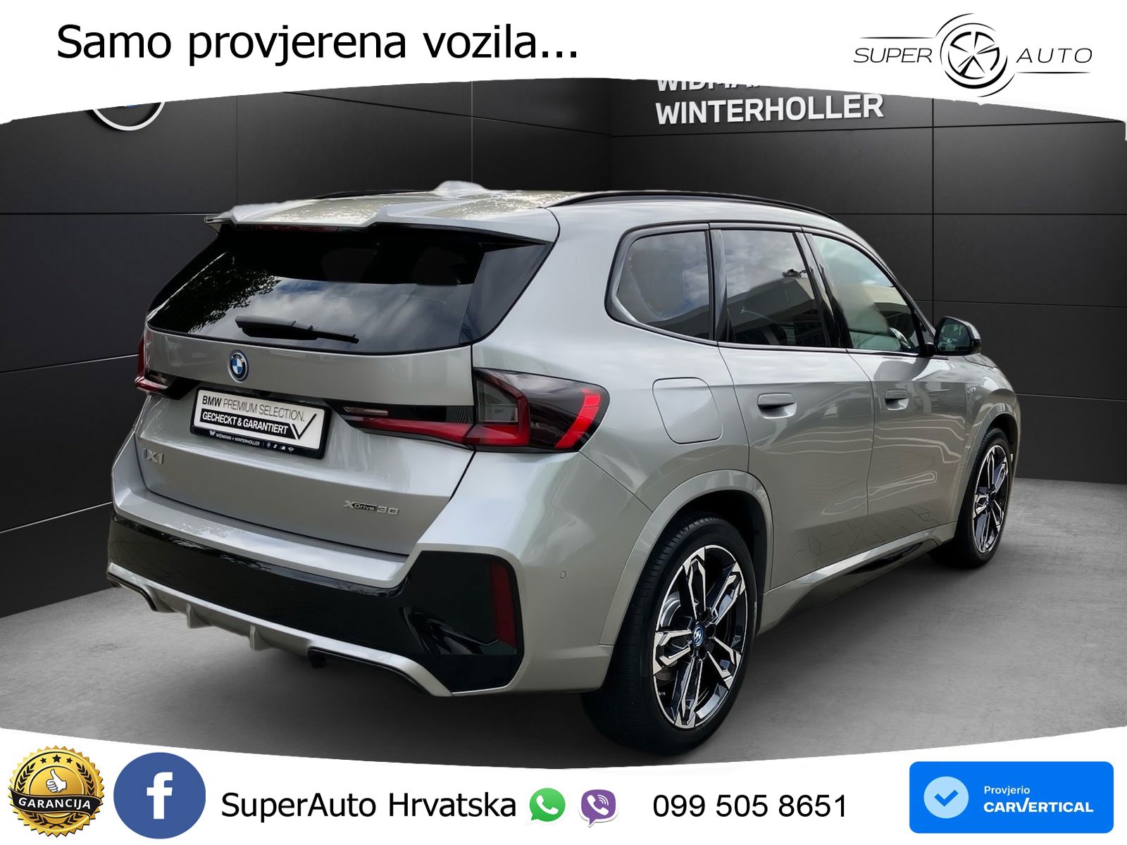 BMW iX1 68 kWh (313 KS) xDrive30 M Sport LED+GR SJED+ACC