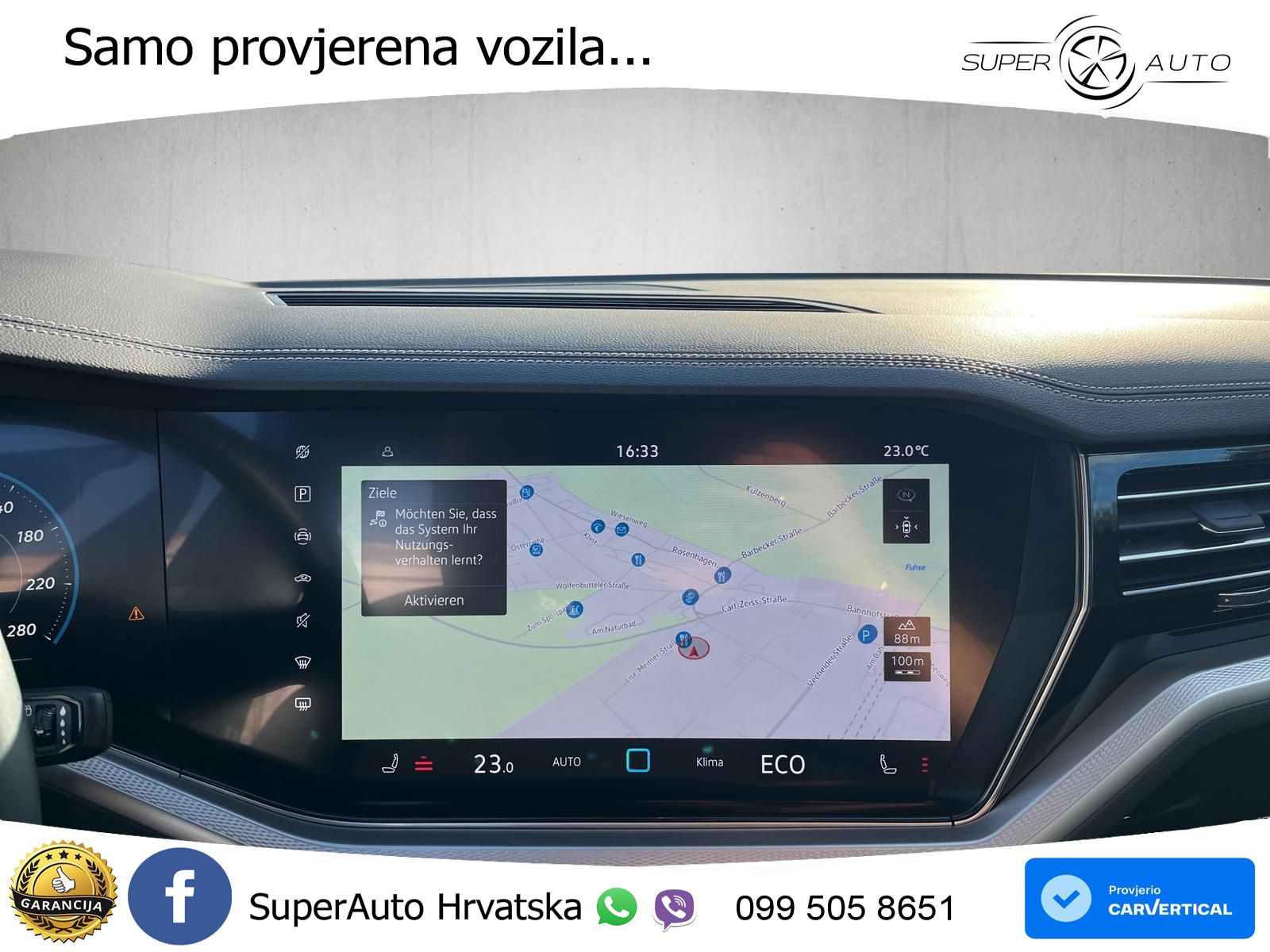 Volkswagen Touareg 3.0 V6 TDI (231 KS) 4MOTION Tiptronic ZRAČNI+ACC+GR SJED+KAM