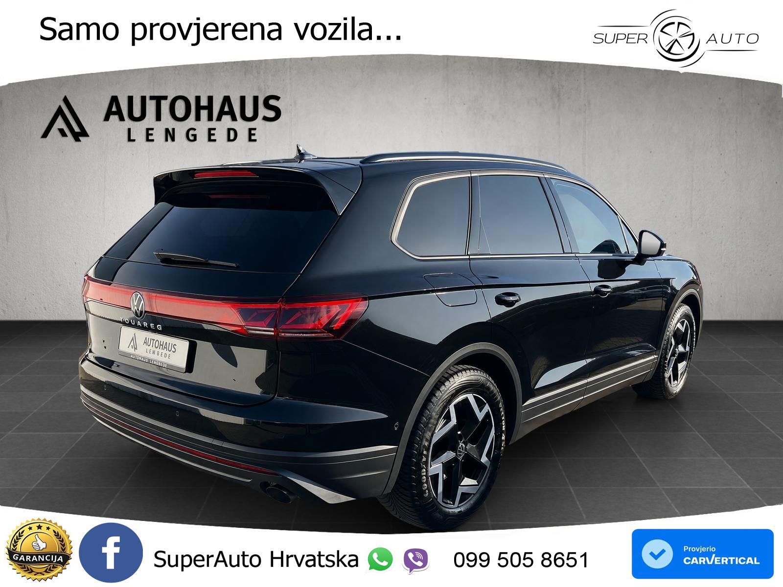 Volkswagen Touareg 3.0 V6 TDI (231 KS) 4MOTION Tiptronic ZRAČNI+ACC+GR SJED+KAM
