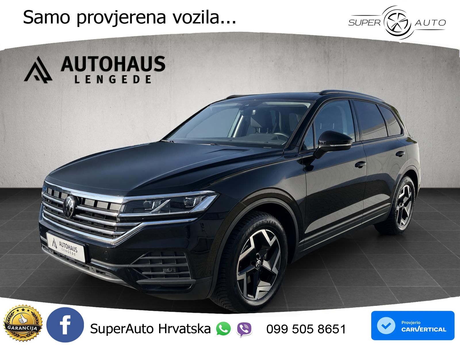 Volkswagen Touareg 3.0 V6 TDI (231 KS) 4MOTION Tiptronic ZRAČNI+ACC+GR SJED+KAM
