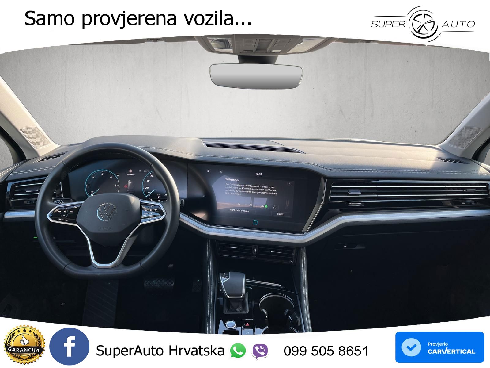 Volkswagen Touareg 3.0 V6 TDI (231 KS) 4MOTION Tiptronic ZRAČNI+ACC+GR SJED+KAM