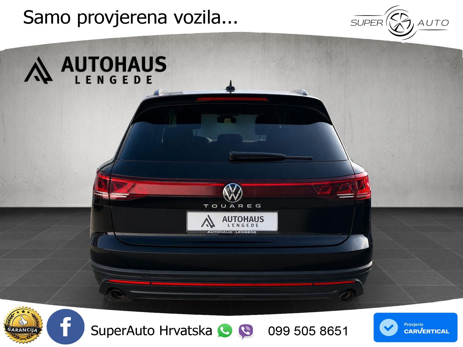 Volkswagen Touareg 3.0 V6 TDI (231 KS) 4MOTION Tiptronic ZRAČNI+ACC+GR SJED+KAM