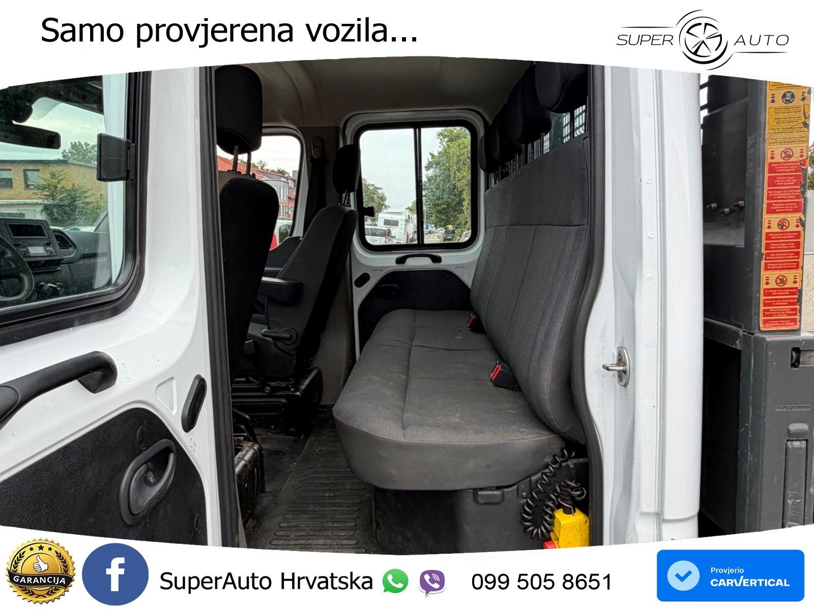 Renault Master DoKa Dreiseitenkipper L3H1*Klima*6Sitze 163 KS