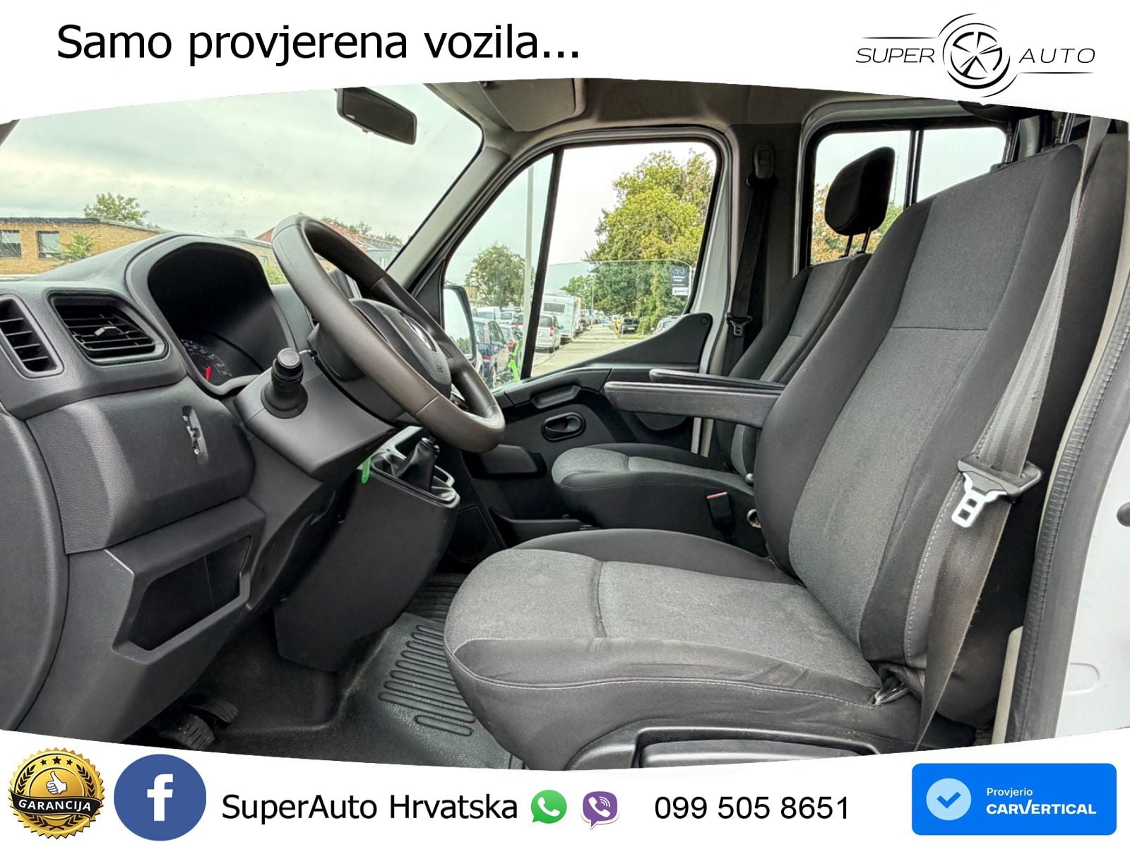 Renault Master DoKa Dreiseitenkipper L3H1*Klima*6Sitze 163 KS