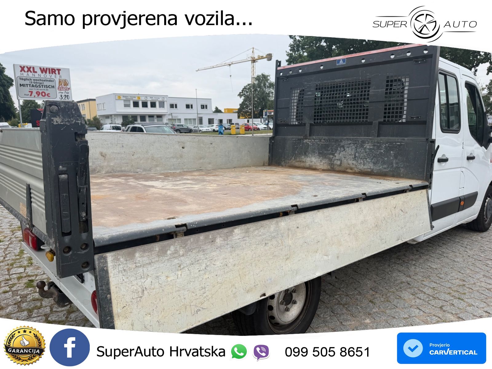 Renault Master DoKa Dreiseitenkipper L3H1*Klima*6Sitze 163 KS